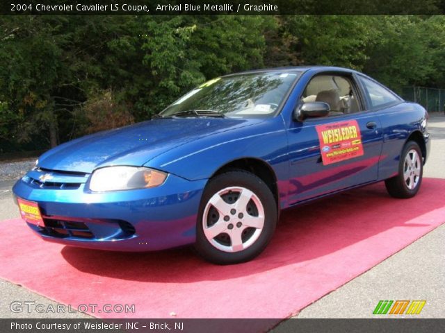 2004 Chevrolet Cavalier LS Coupe in Arrival Blue Metallic