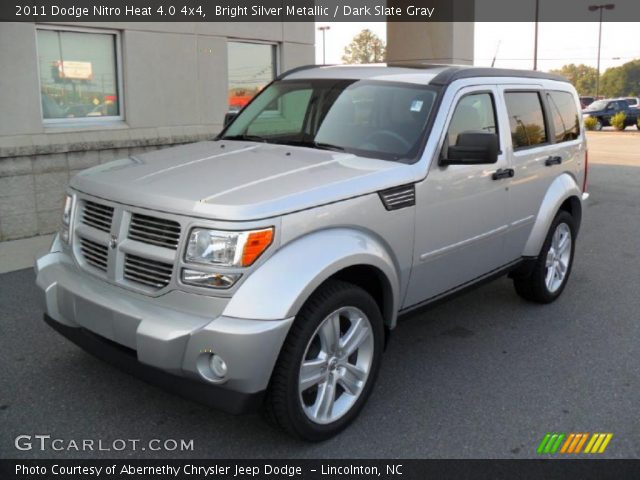 2011 Dodge Nitro Heat 4.0 4x4 in Bright Silver Metallic