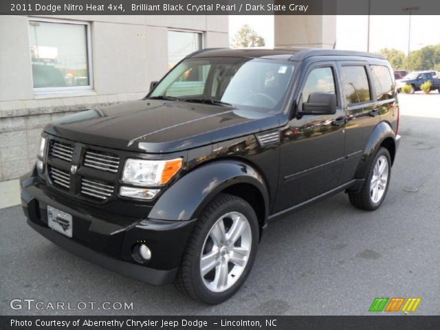 2011 Dodge Nitro Heat 4x4 in Brilliant Black Crystal Pearl