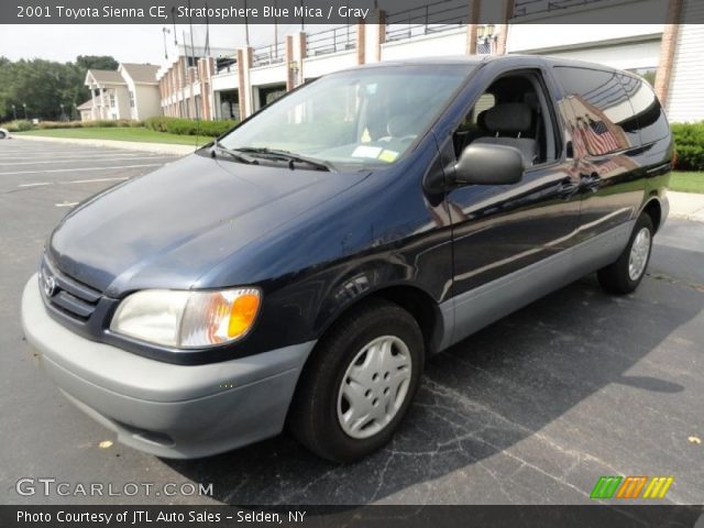 2001 Toyota Sienna CE in Stratosphere Blue Mica