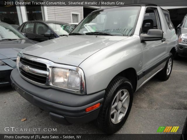 2003 Chevrolet Tracker Convertible in Silverleaf Metallic