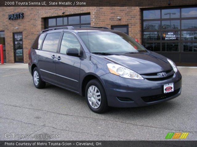 2008 Toyota Sienna LE in Slate Metallic