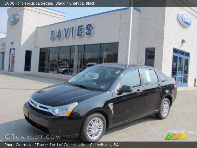 2008 Ford Focus SE Sedan in Black