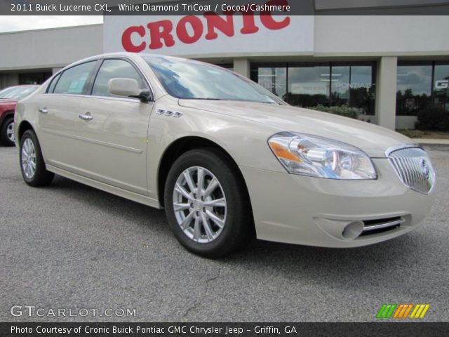 2011 Buick Lucerne CXL in White Diamond TriCoat