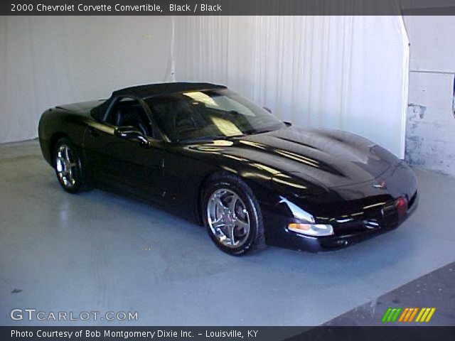 2000 Chevrolet Corvette Convertible in Black