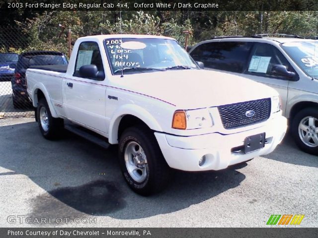 2003 Ford Ranger Edge Regular Cab 4x4 in Oxford White