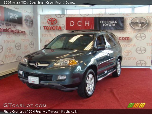 2006 Acura MDX  in Sage Brush Green Pearl