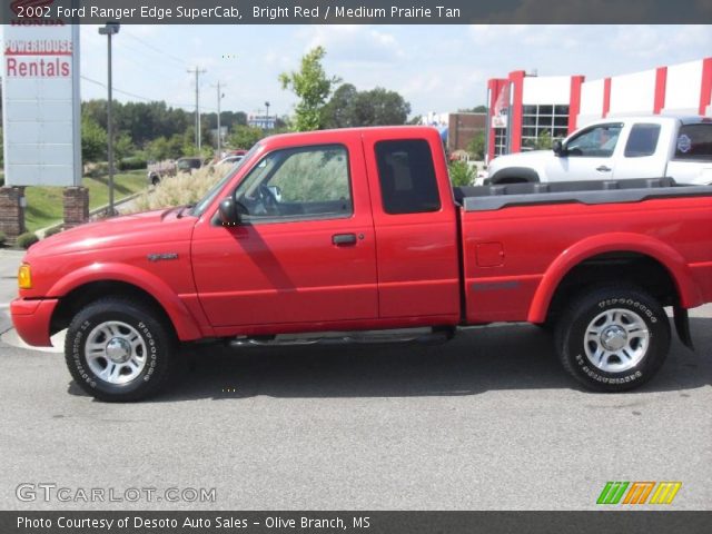 2002 Ford Ranger Edge SuperCab in Bright Red