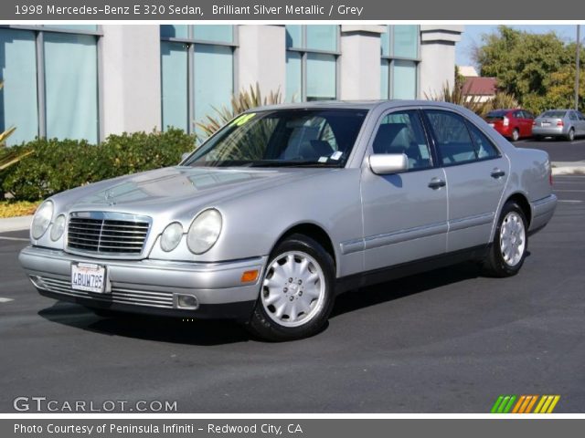 1998 Mercedes-Benz E 320 Sedan in Brilliant Silver Metallic