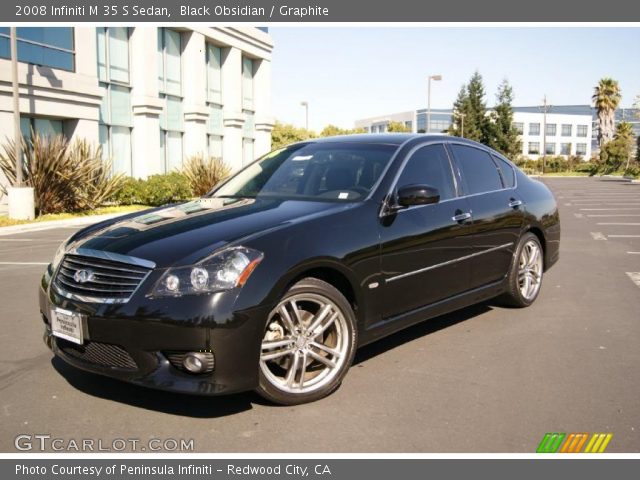 2008 Infiniti M 35 S Sedan in Black Obsidian