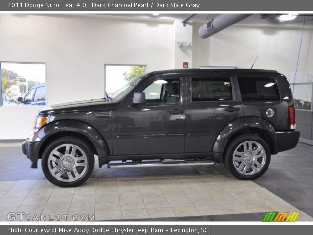 2011 Dodge Nitro Heat 4.0 in Dark Charcoal Pearl