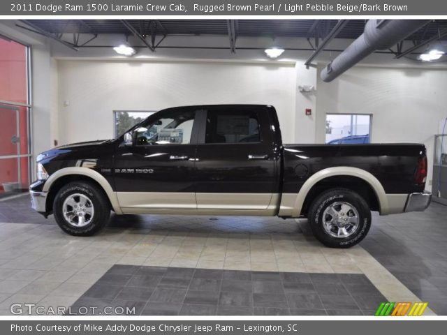 2011 Dodge Ram 1500 Laramie Crew Cab in Rugged Brown Pearl