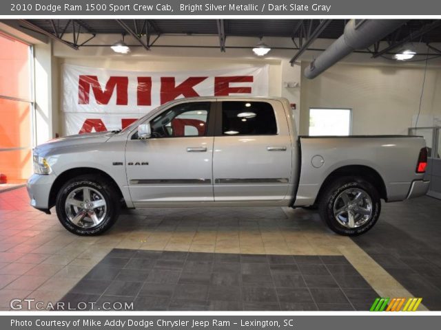 2010 Dodge Ram 1500 Sport Crew Cab in Bright Silver Metallic