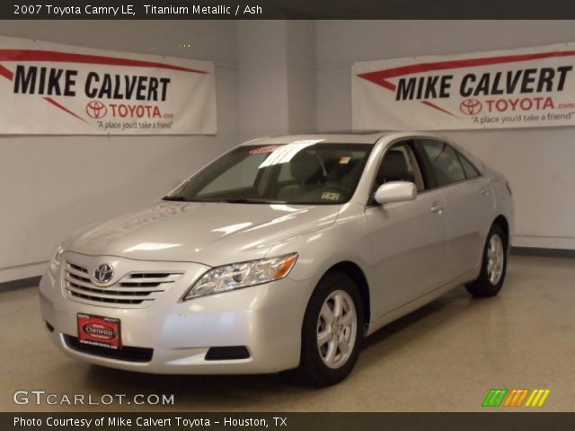 2007 Toyota Camry LE in Titanium Metallic