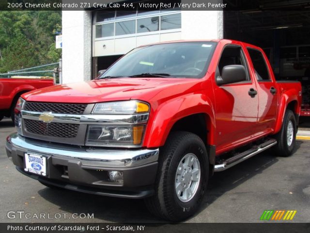 2006 Chevrolet Colorado Z71 Crew Cab 4x4 in Victory Red