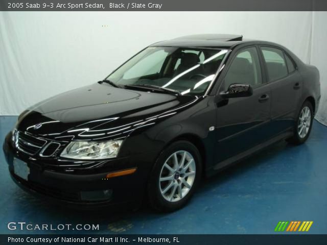 2005 Saab 9-3 Arc Sport Sedan in Black