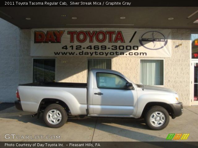 2011 Toyota Tacoma Regular Cab in Silver Streak Mica