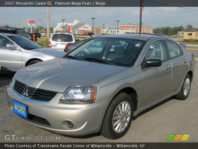 2007 Mitsubishi Galant ES in Platinum Beige Pearl