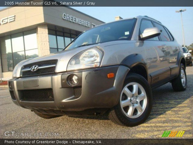2005 Hyundai Tucson GLS V6 in Sahara Silver