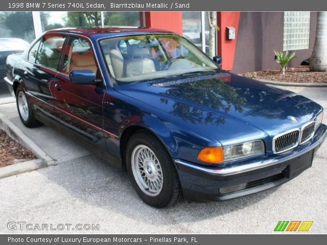 1998 BMW 7 Series 740iL Sedan in Biarritzblau Metallic