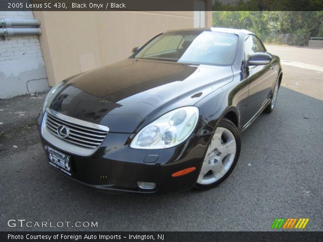 2005 Lexus SC 430 in Black Onyx