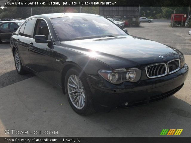 2004 BMW 7 Series 745i Sedan in Jet Black