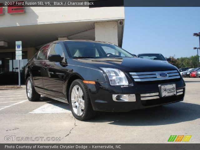 2007 Ford Fusion SEL V6 in Black