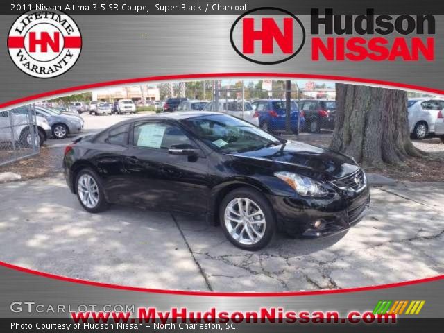 2011 Nissan Altima 3.5 SR Coupe in Super Black