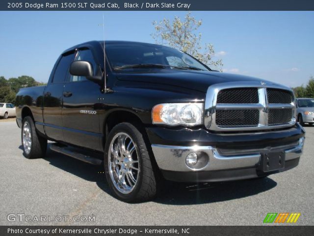 2005 Dodge Ram 1500 SLT Quad Cab in Black