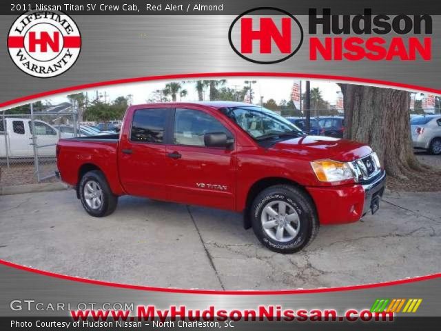 2011 Nissan Titan SV Crew Cab in Red Alert