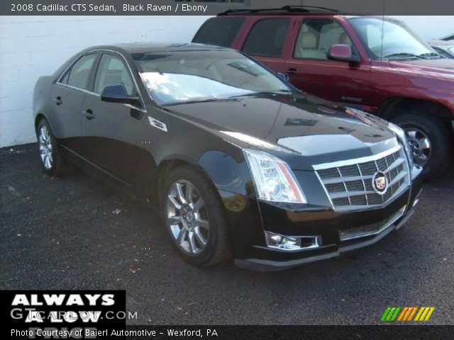2008 Cadillac CTS Sedan in Black Raven