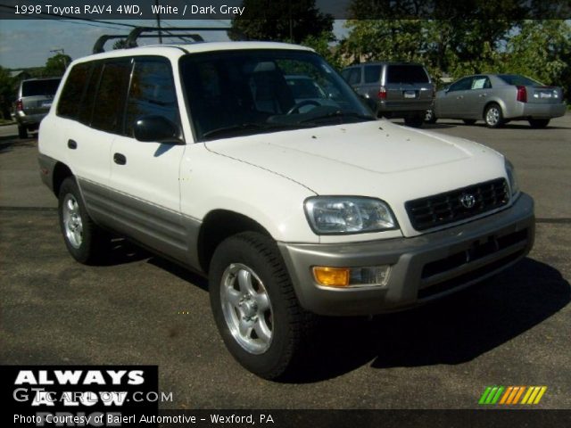 1998 Toyota RAV4 4WD in White