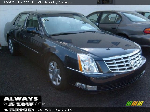 2006 Cadillac DTS  in Blue Chip Metallic