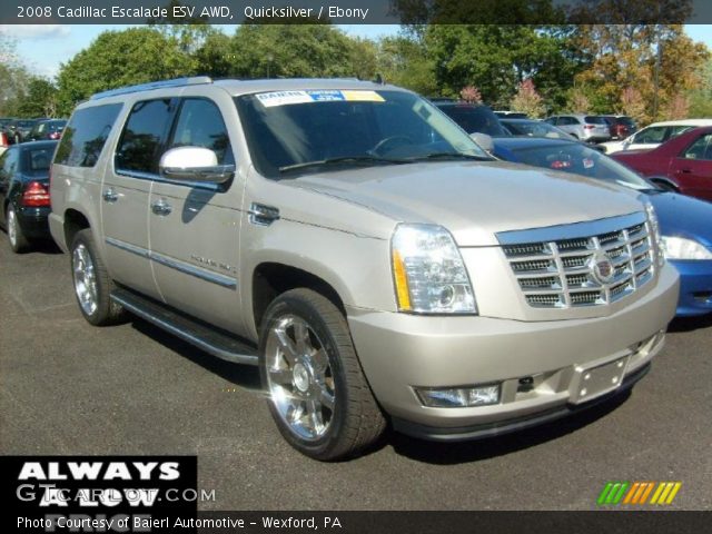2008 Cadillac Escalade ESV AWD in Quicksilver