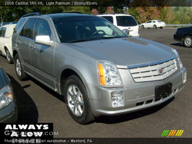 2008 Cadillac SRX V6 in Light Platinum