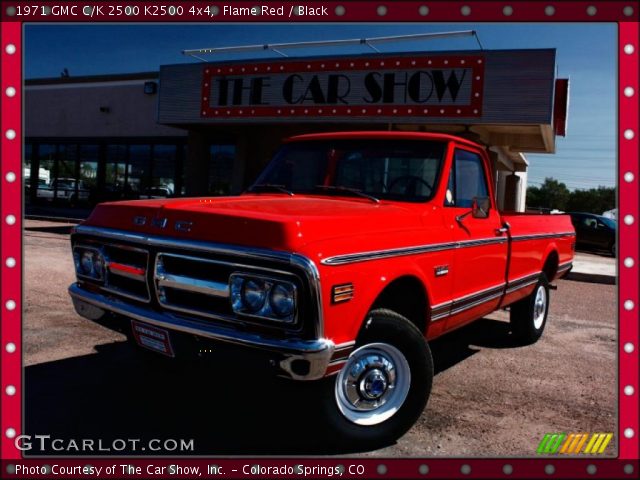 1971 GMC C/K 2500 K2500 4x4 in Flame Red