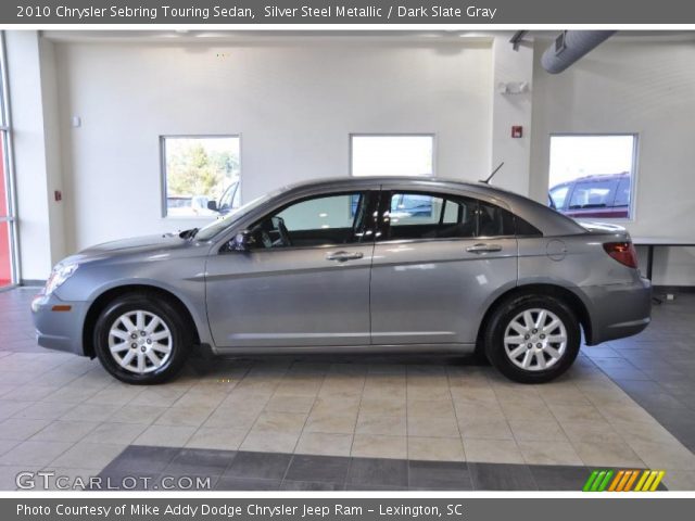 2010 Chrysler Sebring Touring Sedan in Silver Steel Metallic