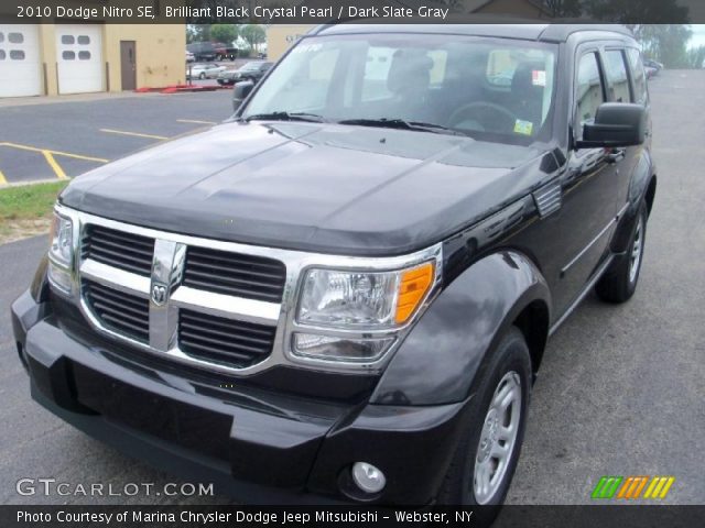 2010 Dodge Nitro SE in Brilliant Black Crystal Pearl