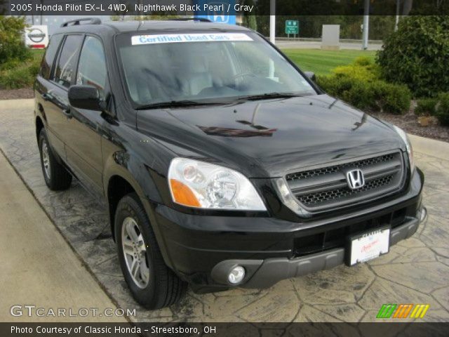 2005 Honda Pilot EX-L 4WD in Nighthawk Black Pearl