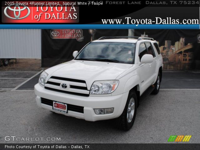 2005 Toyota 4Runner Limited in Natural White