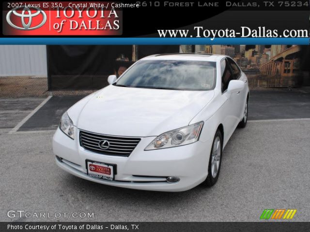 2007 Lexus ES 350 in Crystal White