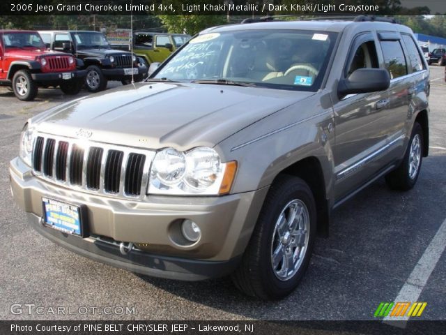 2006 Jeep Grand Cherokee Limited 4x4 in Light Khaki Metallic