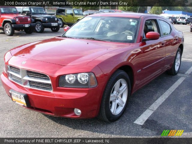 2008 Dodge Charger R/T in Inferno Red Crystal Pearl