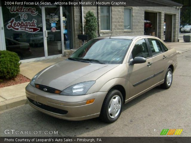 2004 Ford Focus LX Sedan in Arizona Beige Metallic