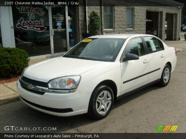 2005 Chevrolet Malibu Sedan in White