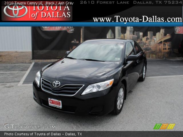 2010 Toyota Camry LE in Black