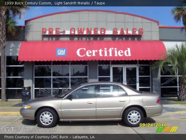 1999 Buick Century Custom in Light Sandrift Metallic