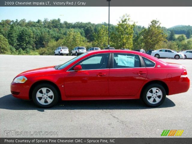 2009 Chevrolet Impala LT in Victory Red