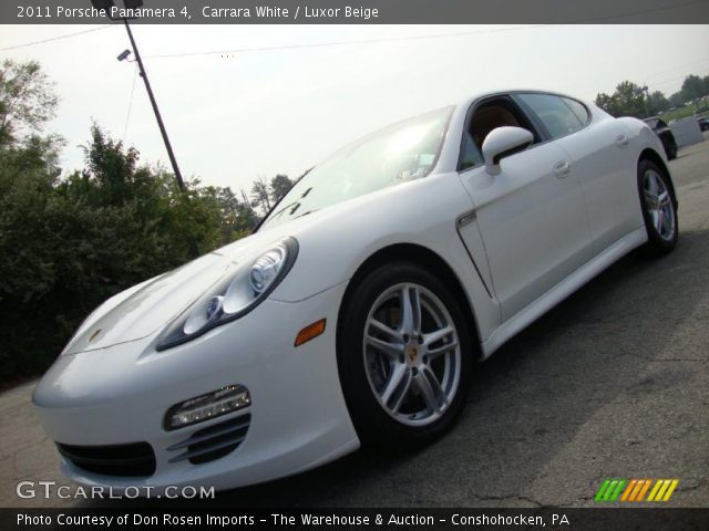 2011 Porsche Panamera 4 in Carrara White