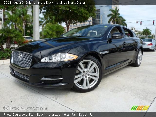 2011 Jaguar XJ XJL in Ultimate Black Metallic